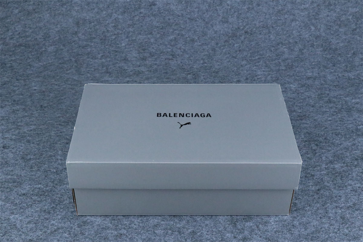 Balenciaga x Puma Speedcat Suede 'Distressed Black White'