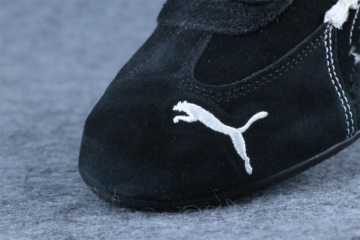 Balenciaga x Puma Speedcat Suede 'Distressed Black White'