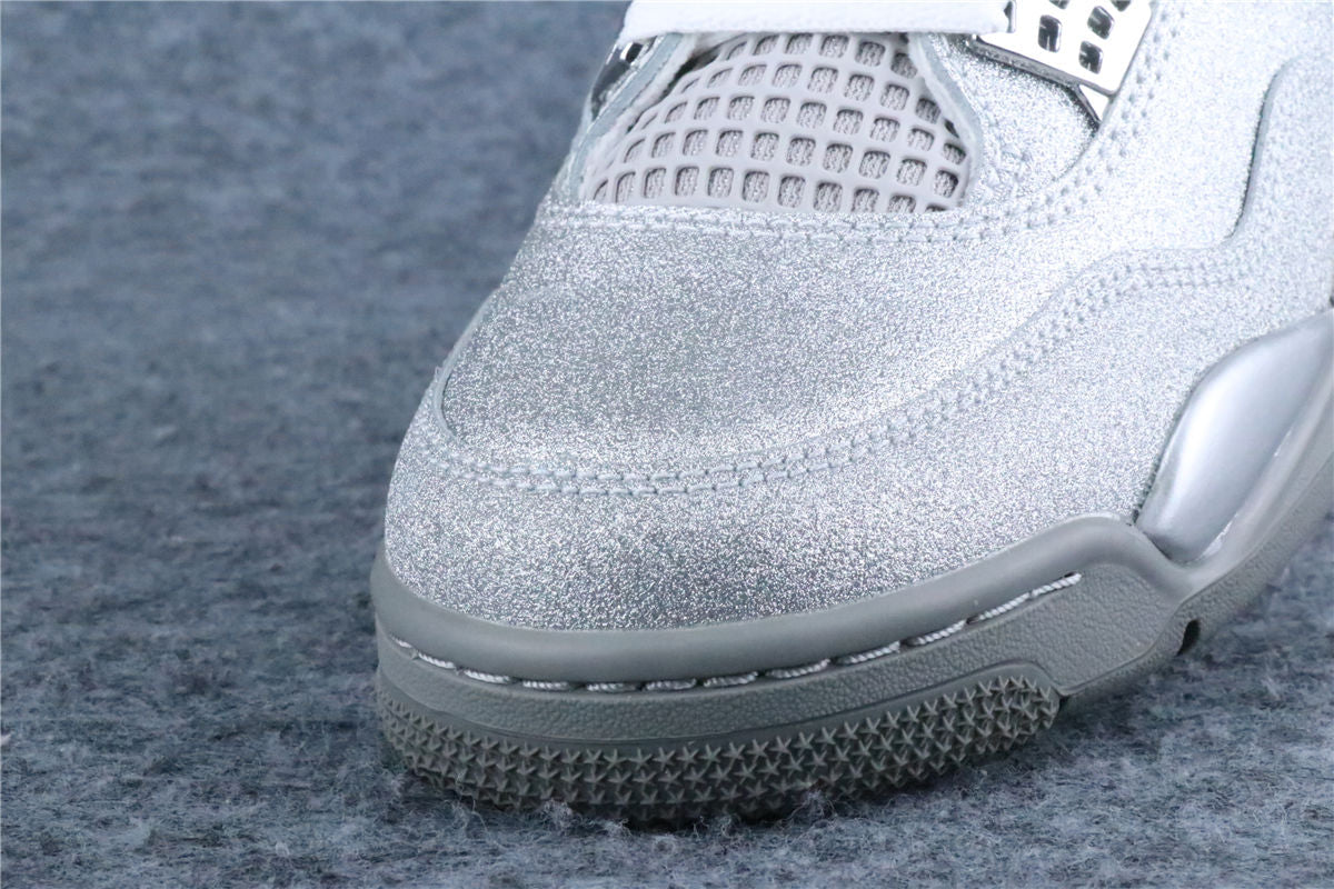 Air Jordan 4 Retro Michael Jackson 'White Glitter Glove'