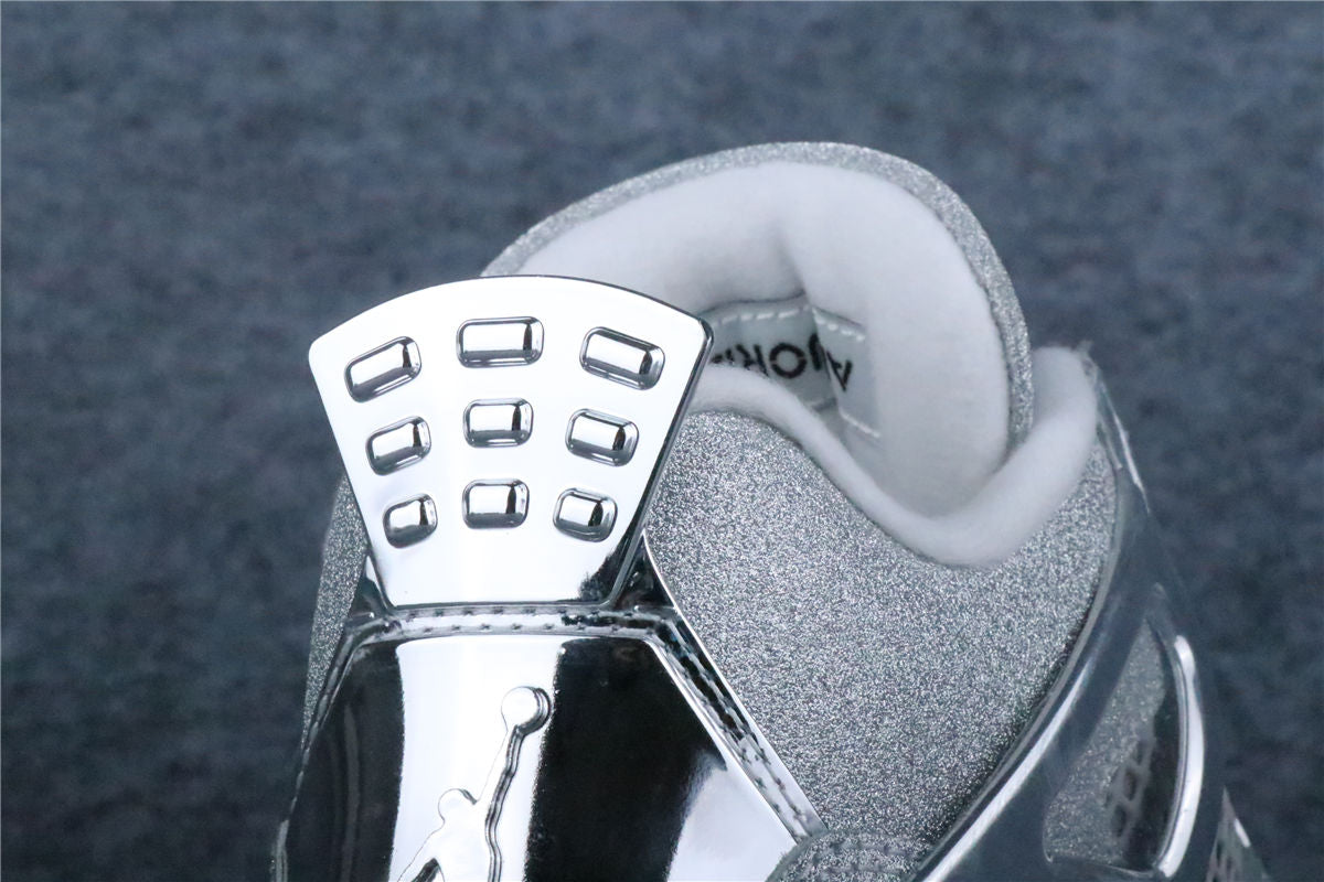 Air Jordan 4 Retro Michael Jackson 'White Glitter Glove'