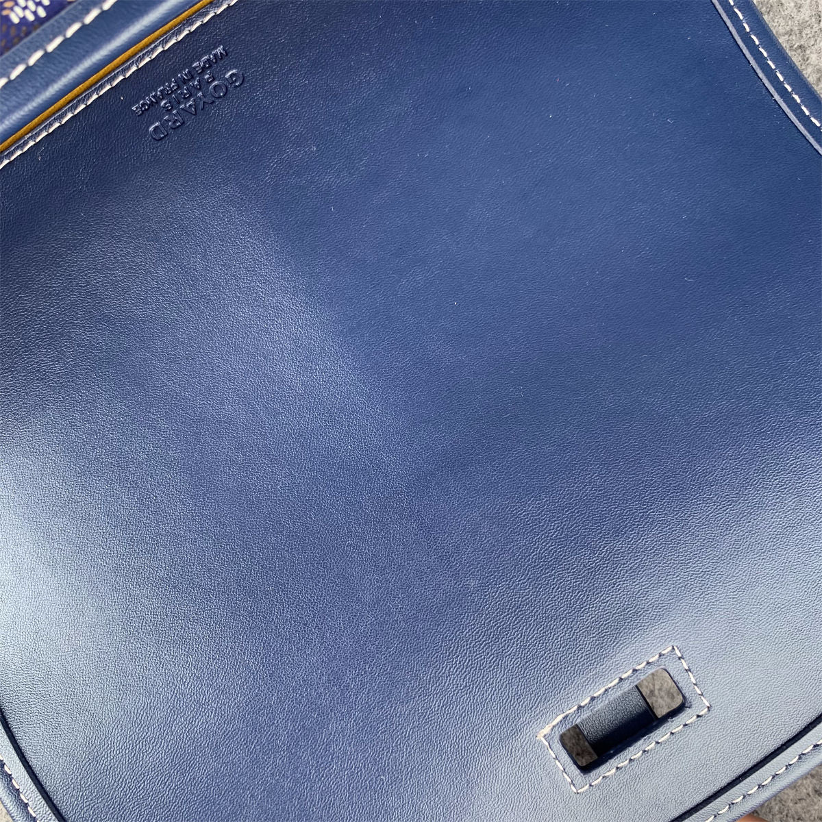 Goyard Belvedere PM 'Navy Blue'