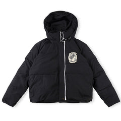 Saint Vanity Hooded Puffer Down Jacket - Black
