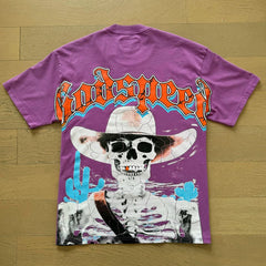 Godspeed Cowboy Skeleton Graphic Tee