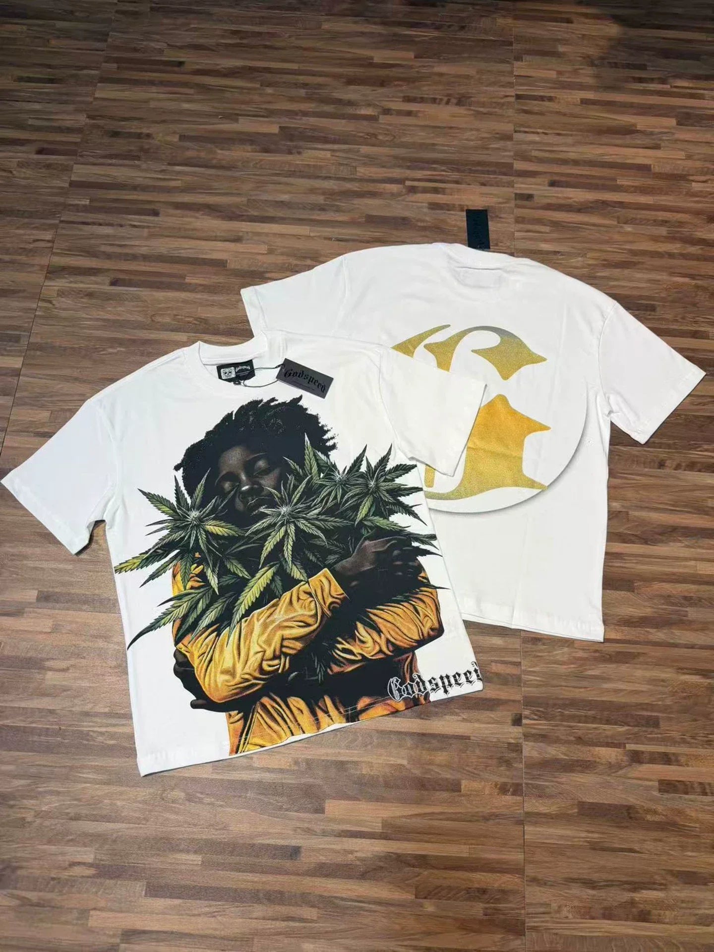 Godspeed Jungle Warrior Graphic T-Shirt – White