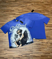 Godspeed Vintage Angel Graphic T-Shirt