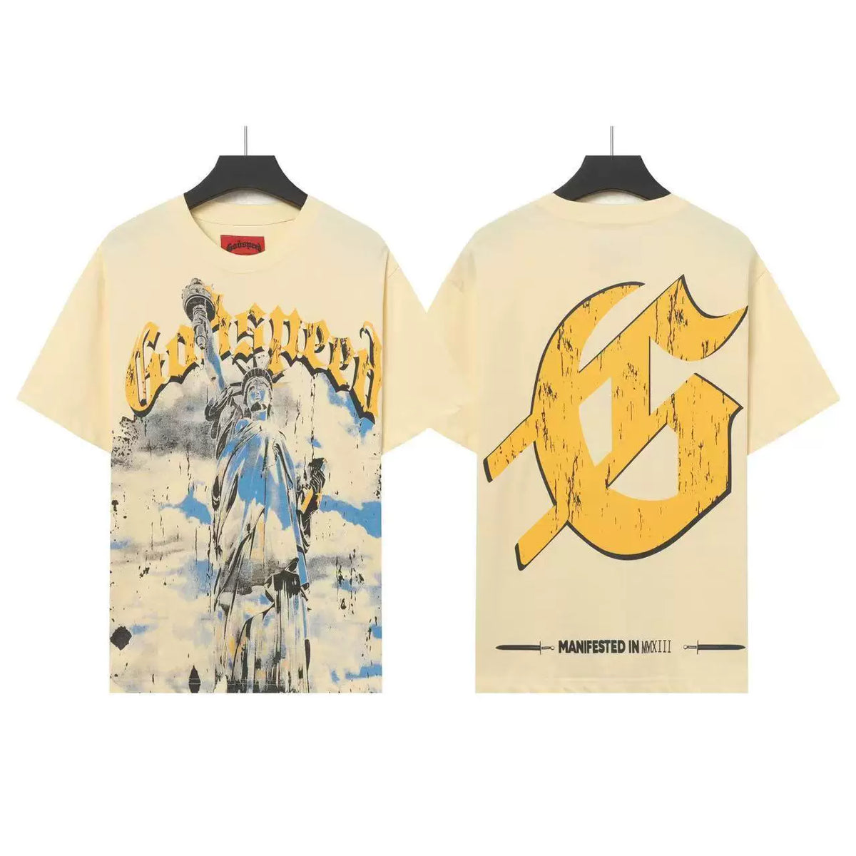 Godspeed Warrior Vintage Graphic T-Shirt – Cream