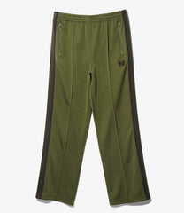 Needles Style Embroidered Butterfly Side-Tape Track Pants - Olive Green/Dark