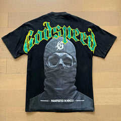Godspeed Balaclava Skull Graphic Tee