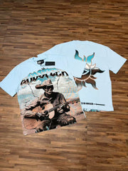 Godspeed Vintage Washed Acoustic Guitar Skeleton T-Shirt