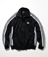 Needles Style Embroidered Butterfly Track Jacket - Black/White