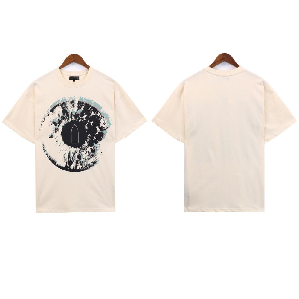 Who Decides War Eye & Architecture Graphic T-Shirt - Off-White