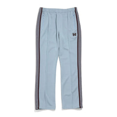 Needles Style Embroidered Butterfly Multi-Stripe Track Pants - Light Blue/Dark