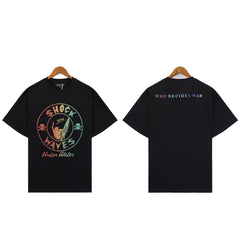 Who Decides War Shock Waves Graphic T-Shirt - Black