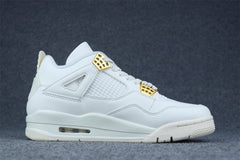 Wmns Air Jordan 4 Retro 'Metallic Gold'
