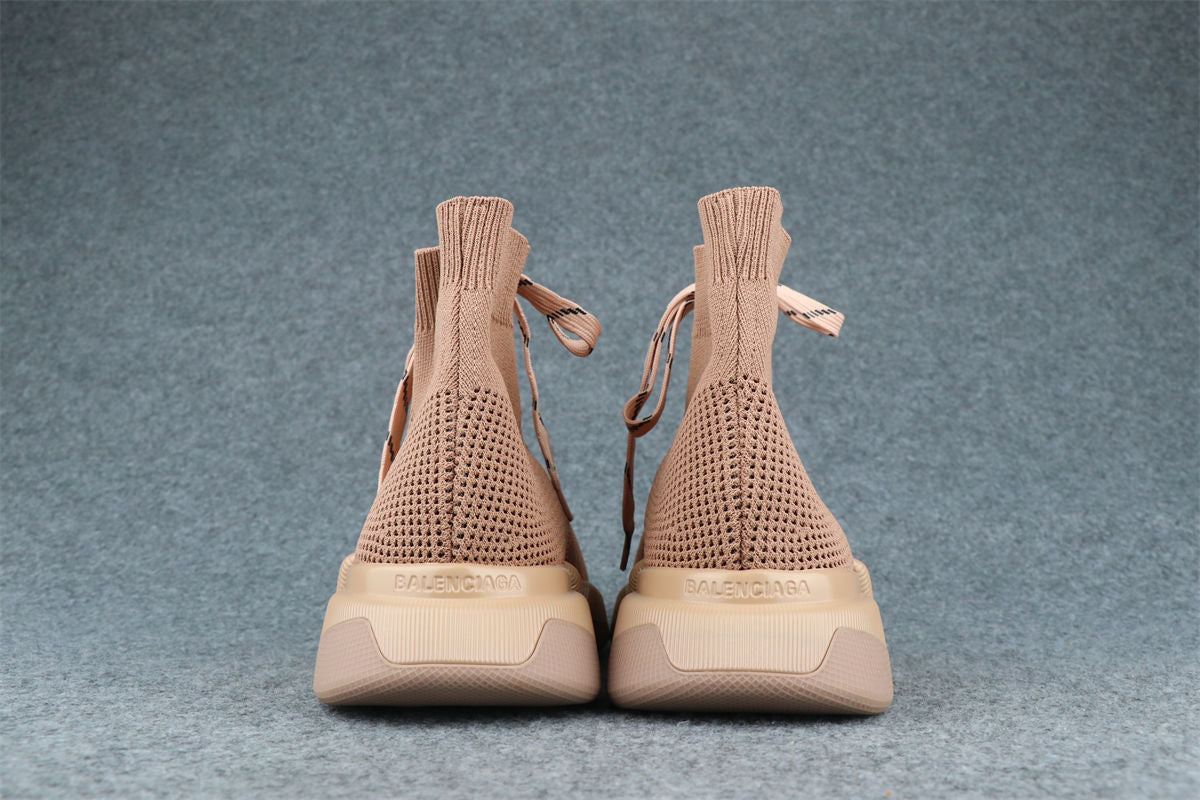 Balenciaga Speed 2.0 Lace-Up Sneaker 'Beige'