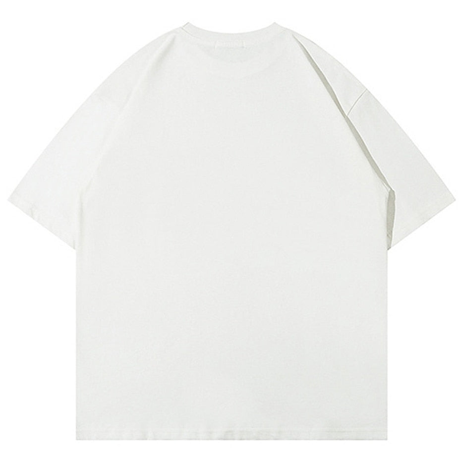 Oversized Techwear T Shirt Star