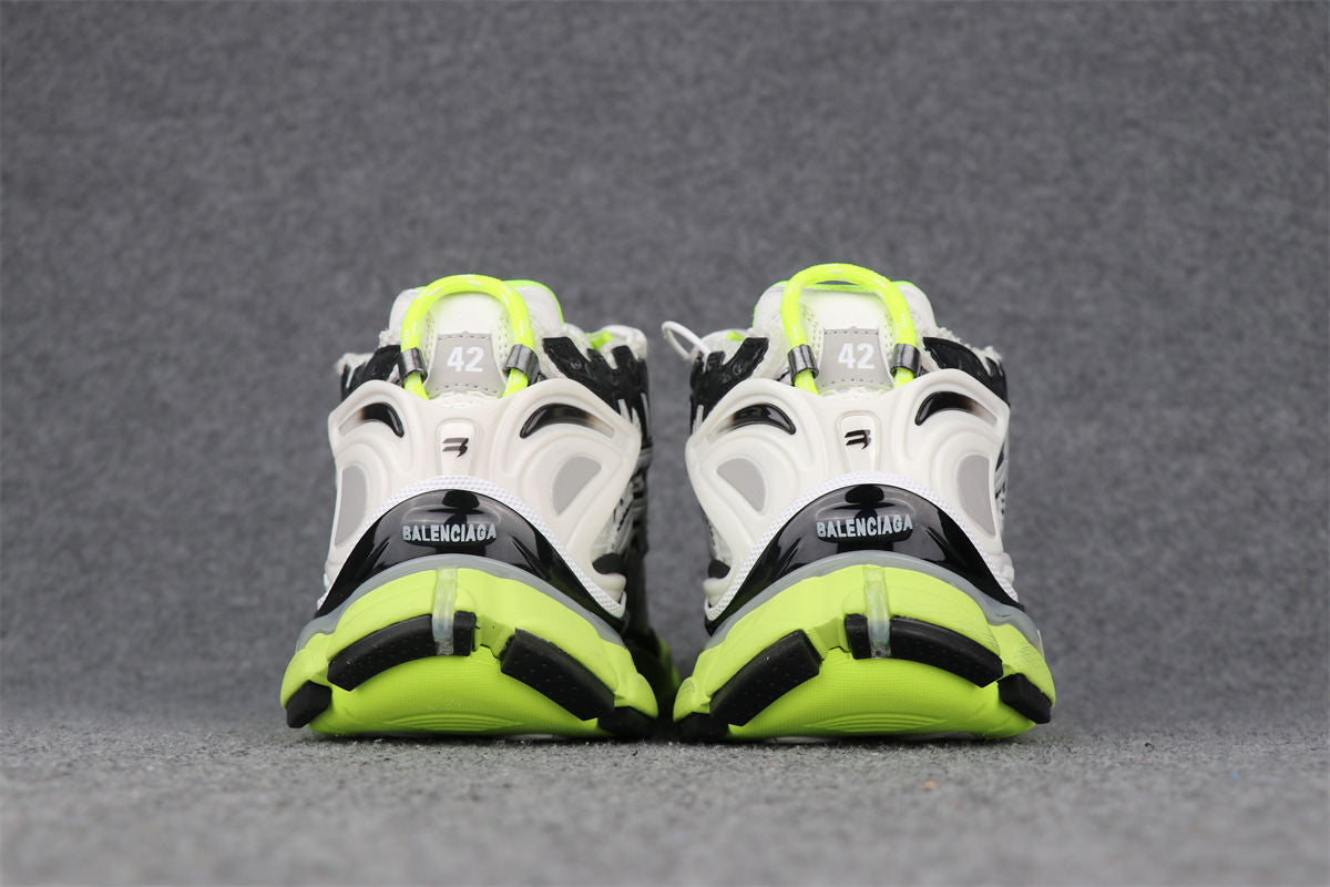 Balenciaga Runner Sneaker 'White Fluo Yellow'