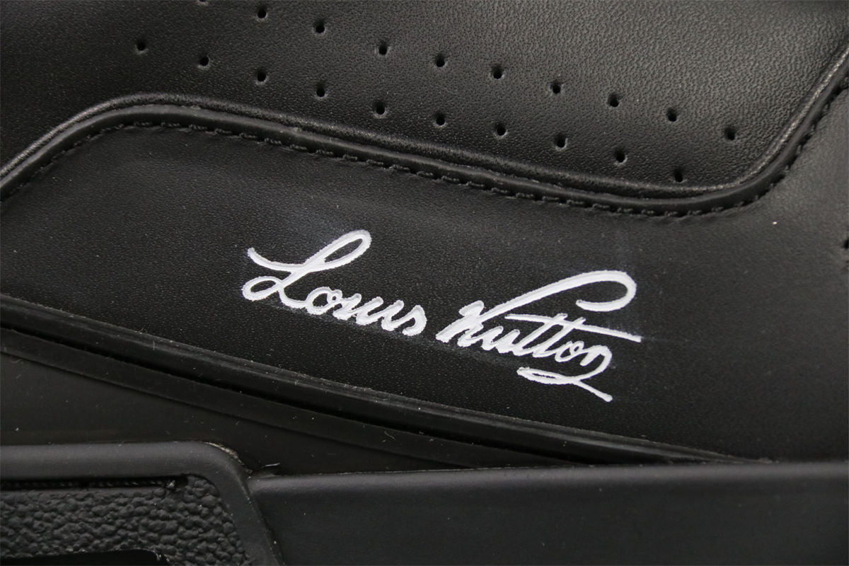 LV X Nigo Trainer 'Black Wool'