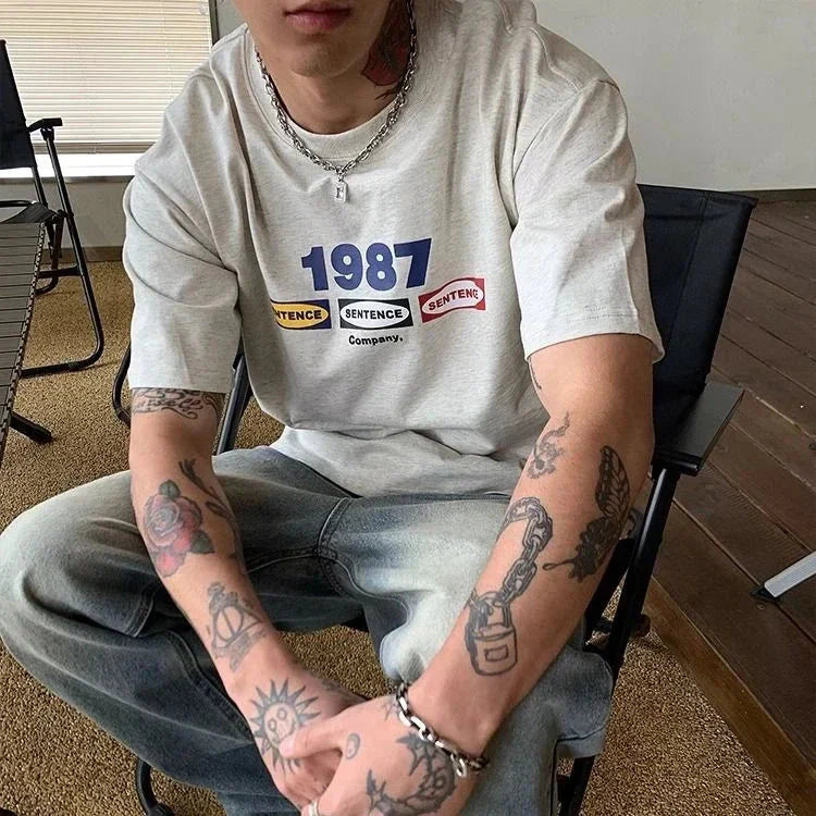 Y2K 3 is Company Baggy T Shirt