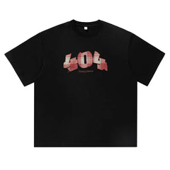 Y2K Baggy "404" Graphic T Shirt