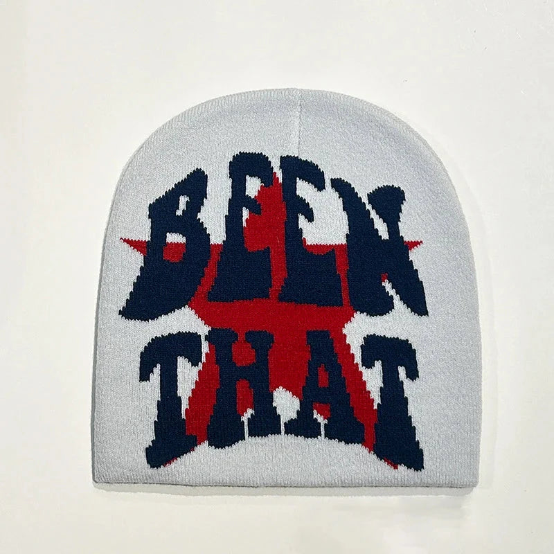 Y2K "Been That Star" Slogan Beanie