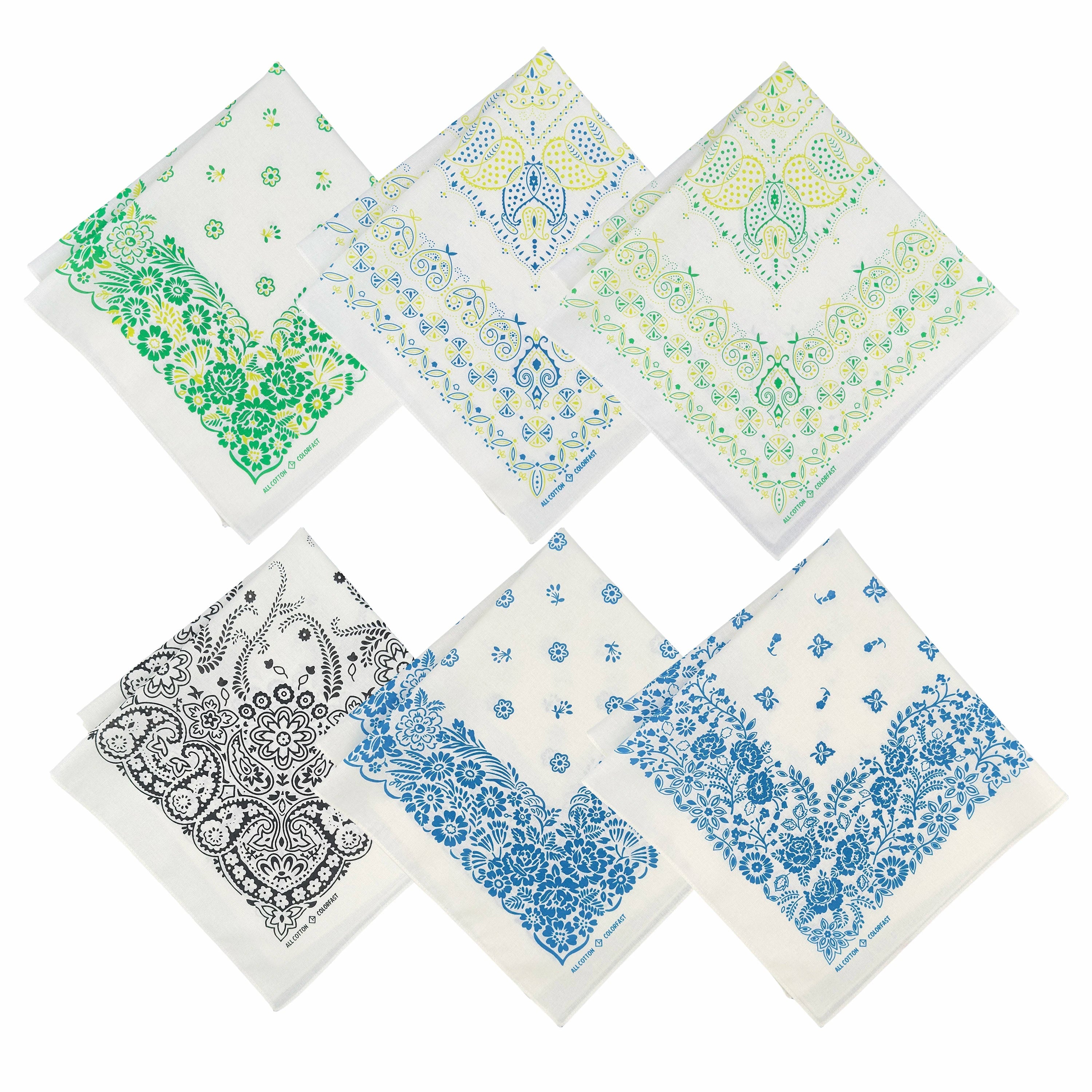 Y2K Cotton Cashew Bandana