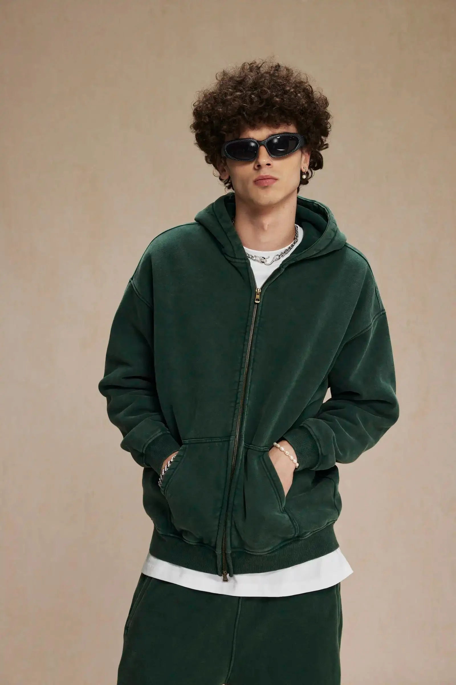 Y2K Essential Zip Up Hoodie