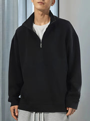 Y2K Essentials Quarter Zip Jumper