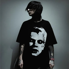 Y2K Gothic Icon Graphic T Shirt