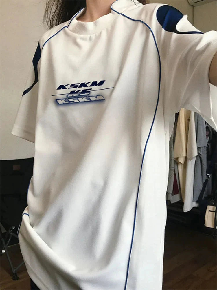 Y2K KSKM Graphic T Shirt
