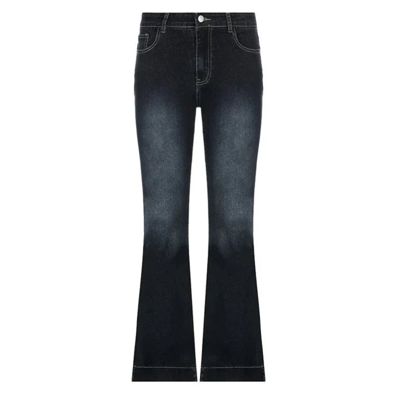 Y2K Low Waist Flared Jeans