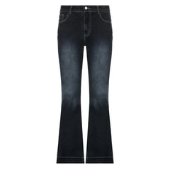 Y2K Low Waist Flared Jeans