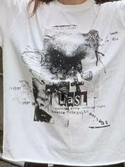 Y2K Obtuse Long Sleeve Graphic Top