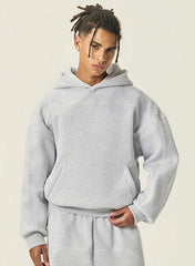 Y2K Origin 350gsm Plain Baggy Boxy Fit Hoodie