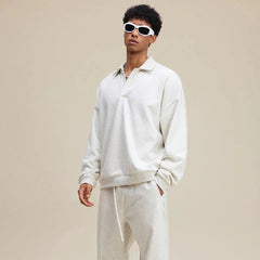 Y2K Origin 445gsm Essentials Loose Collar Jumper
