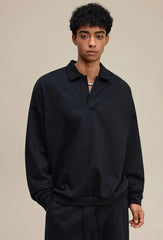 Y2K Origin 445gsm Essentials Loose Collar Jumper