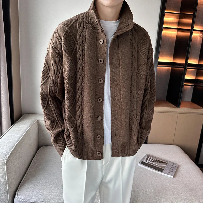 Y2K Retro Knit Button Up Cardigan Jumper Sweater