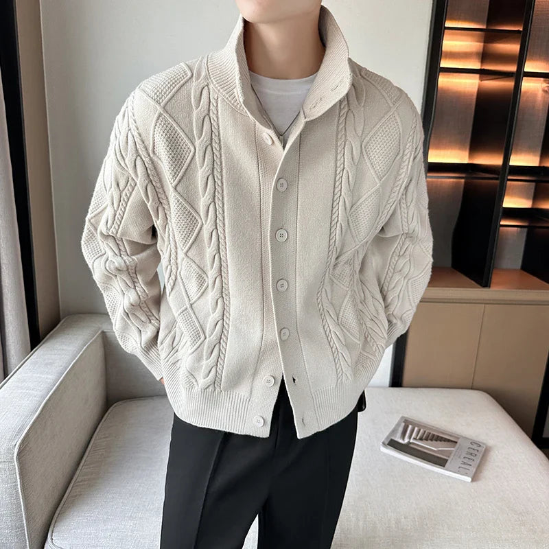 Y2K Retro Knit Button Up Cardigan Jumper Sweater