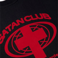 Y2K Satan Club Graphic Long Sleeve Top T-Shirt