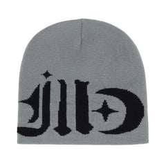 Y2K Scripture Graphic Beanie