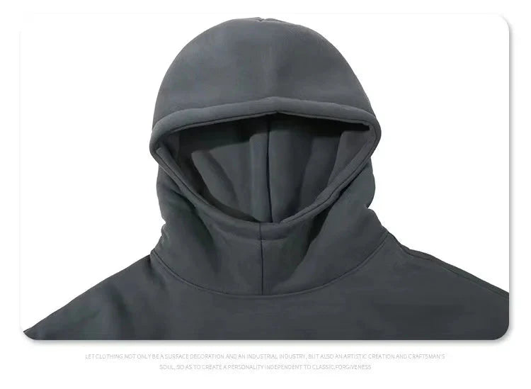Y2K Stitch Work Foam Hoodie