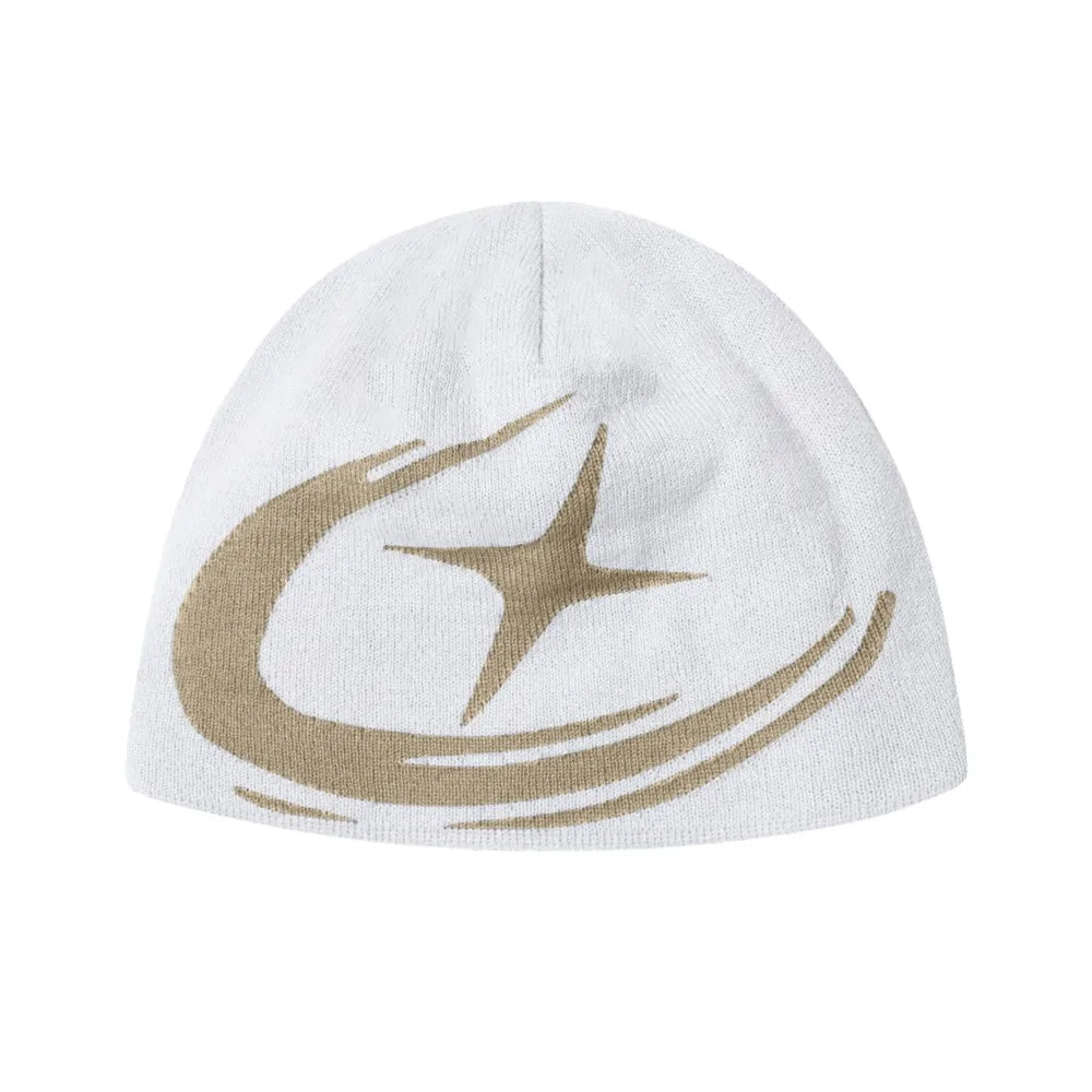 Y2K Summer Star Sky Graphic Beanie