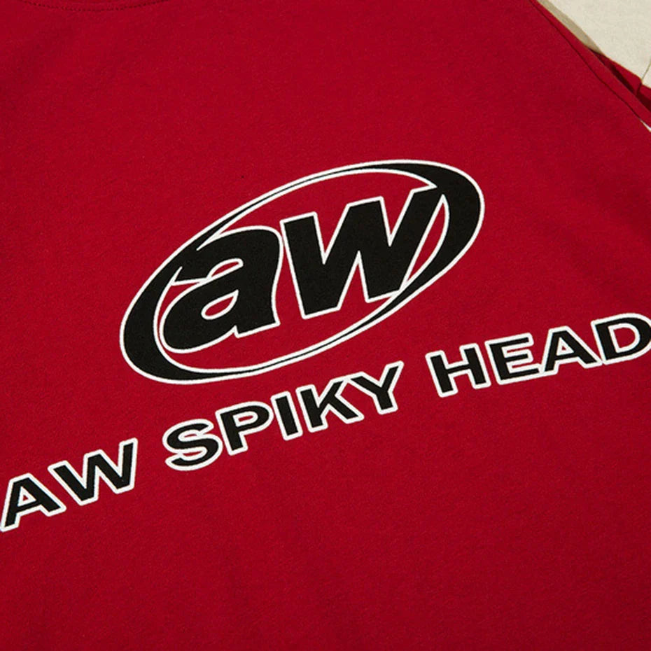 Y2K Vintage Oversized "Spiky" T Shirt