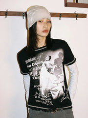 Y2K Winter Wish Graphic Beanie