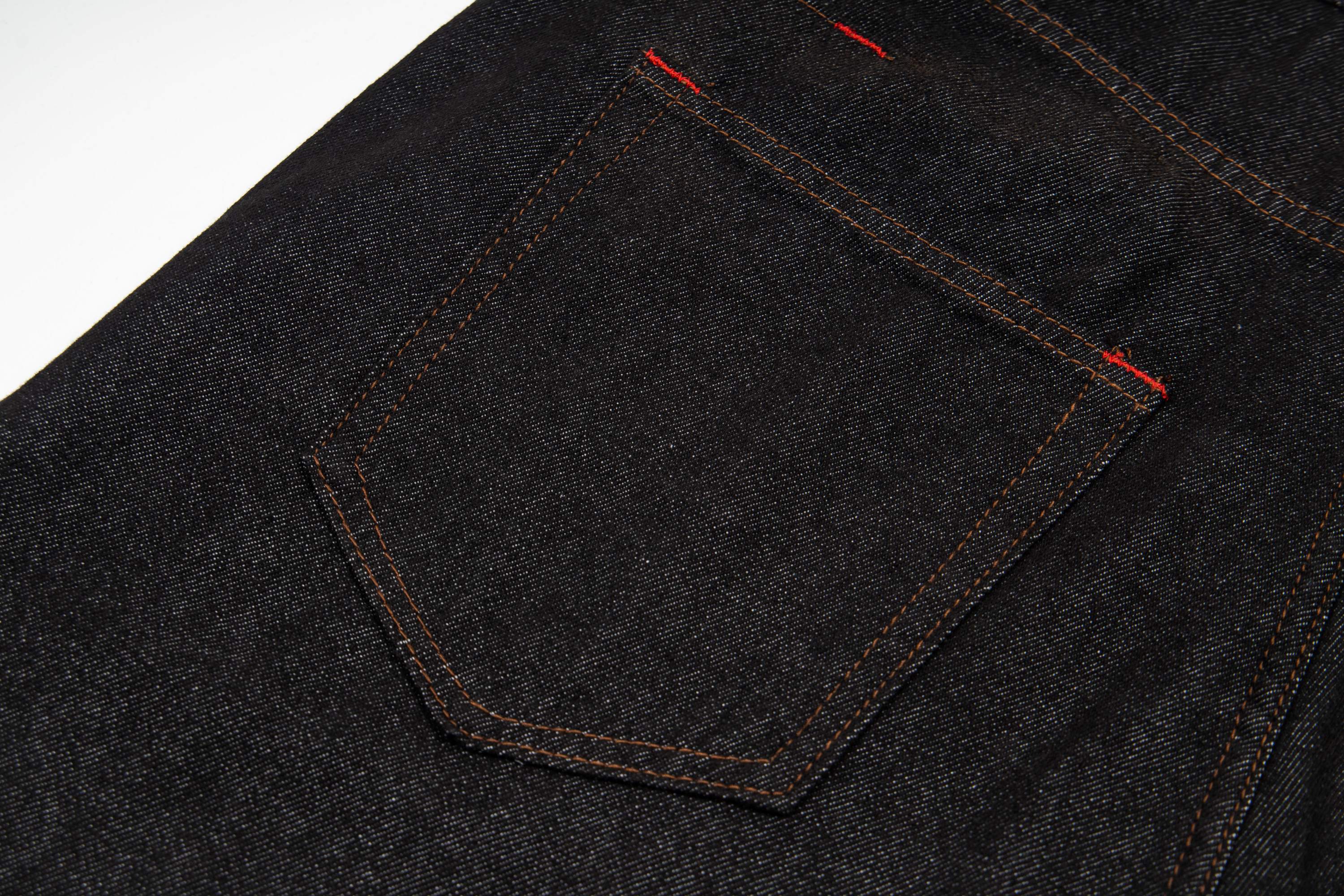 CapCabin Hook Closure Wide-Leg Denim Pants