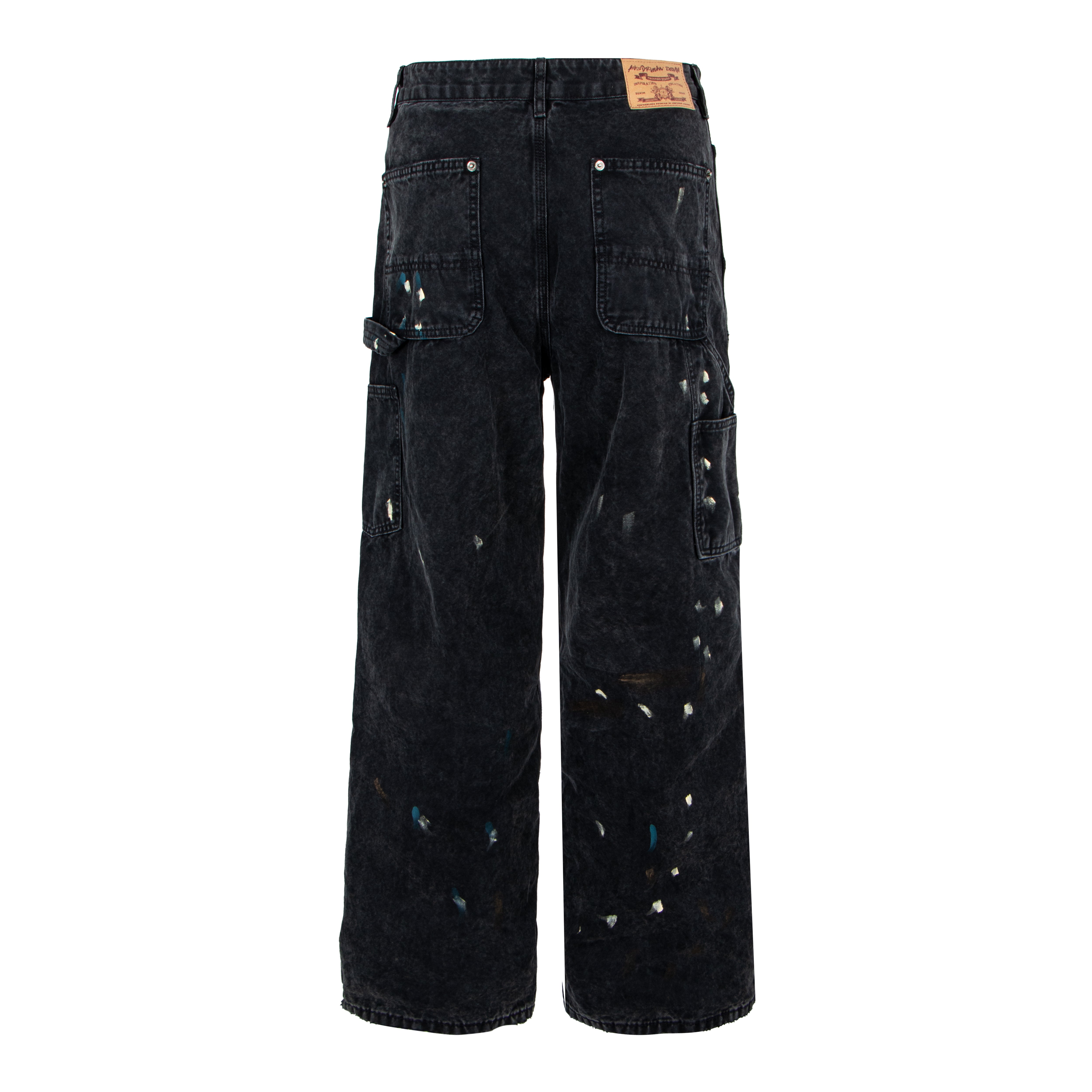 CapCabin Distressed Workwear Denim Pants