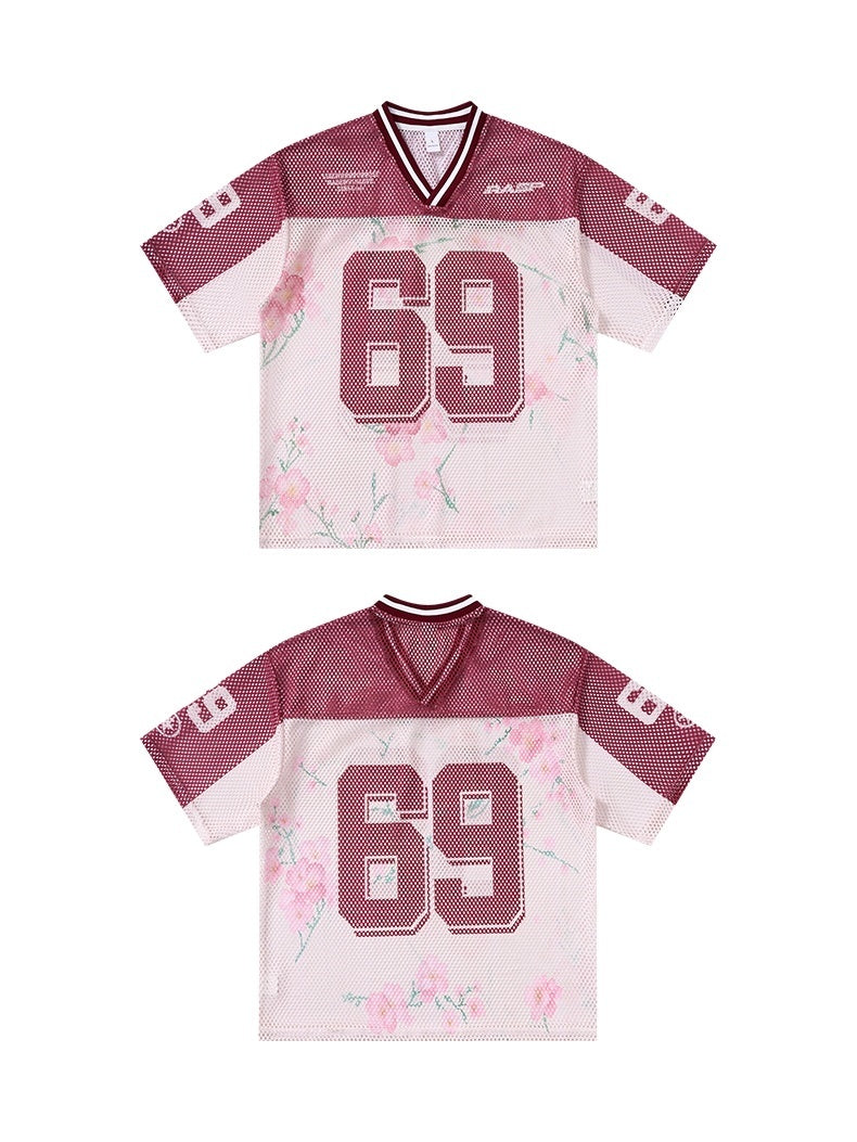 CapCabin “Blossom 69” Mesh Jersey T-Shirt