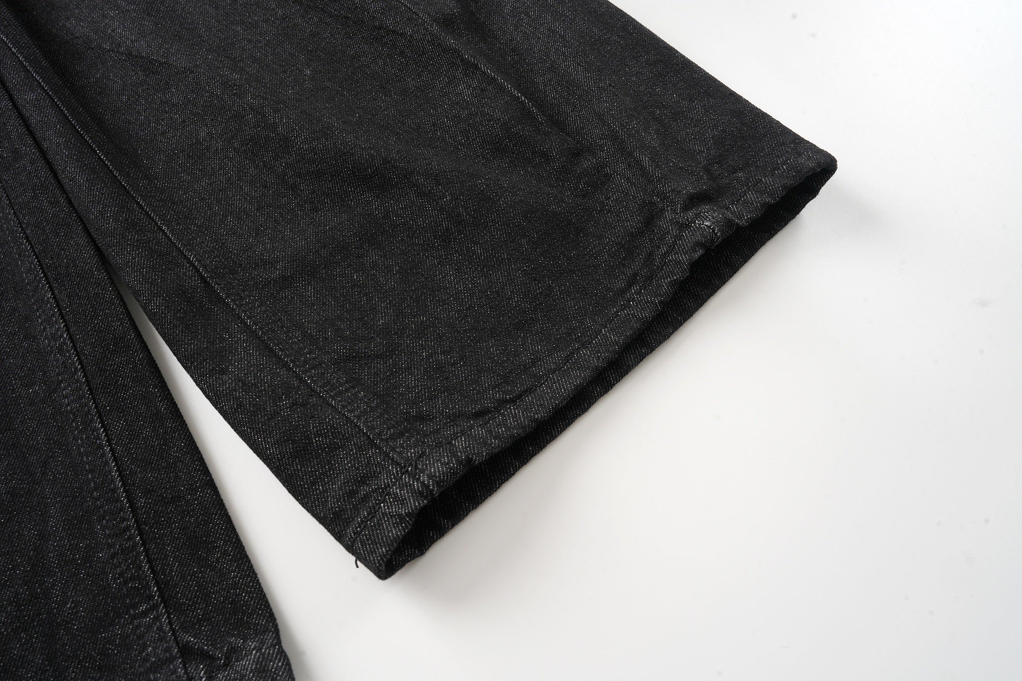 CapCabin Skeleton Graphic Wide-Leg Denim Pants