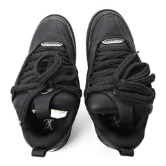 Mens LV Skate Sneakers 7.5 Black