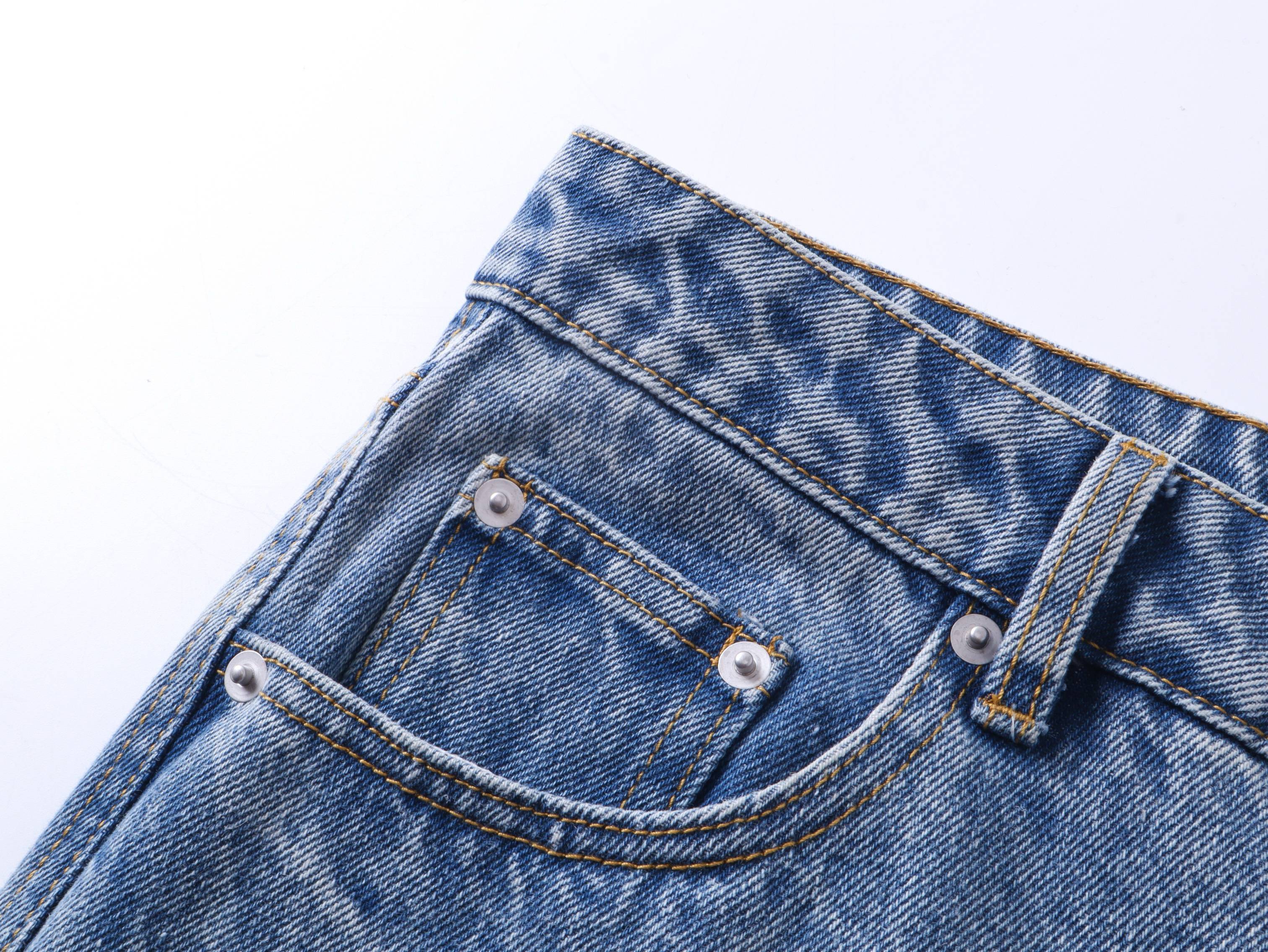 CapCabin “Stacked Vintage Denim Jeans”